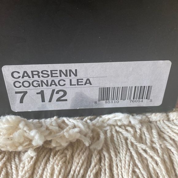 Steven by Steve Madden Carsenn Cognac Studded Leather Heels - Picture 12 of 15